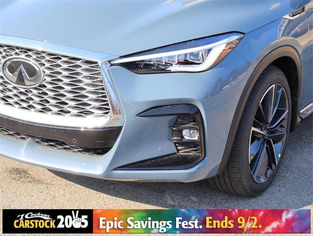 new 2025 INFINITI QX55 car, priced at $57,875