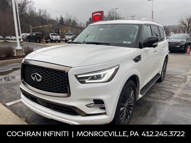 used 2021 INFINITI QX80 car, priced at $41,644