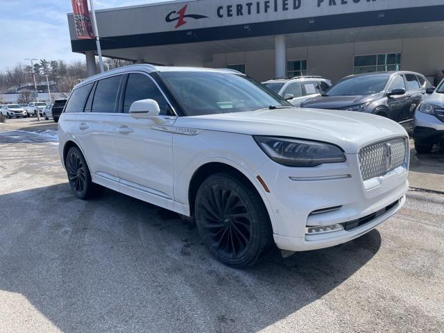 used 2021 Lincoln Aviator car, priced at $41,982