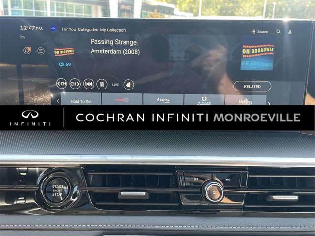 used 2025 INFINITI QX80 car, priced at $74,900