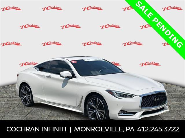 used 2021 INFINITI Q60 car, priced at $29,700
