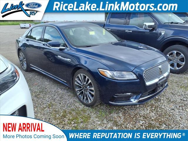 used 2017 Lincoln Continental car, priced at $21,995