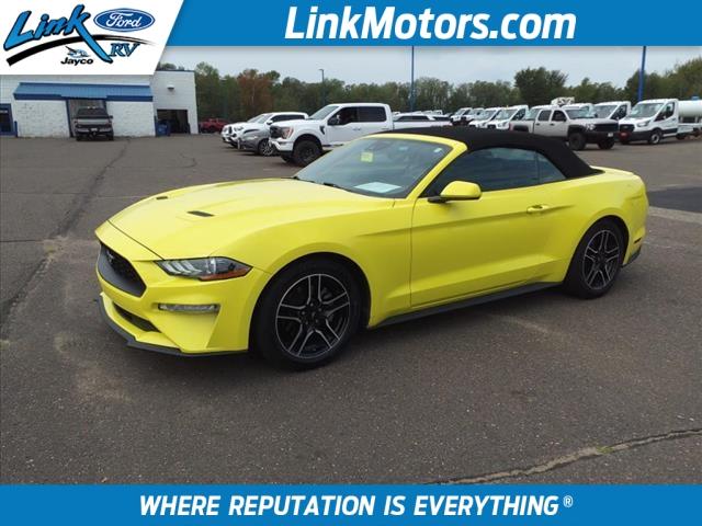 used 2021 Ford Mustang car, priced at $23,980