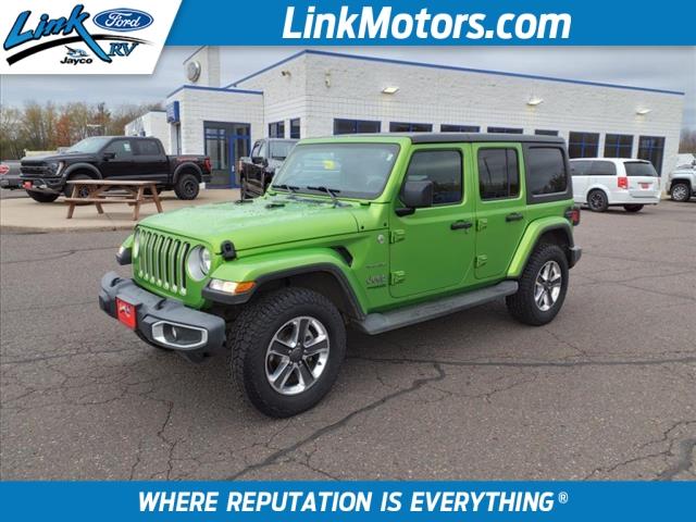 used 2020 Jeep Wrangler Unlimited car, priced at $37,980