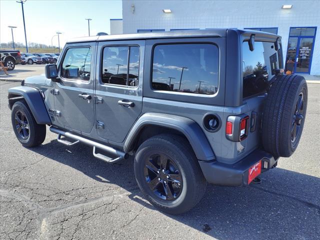 used 2020 Jeep Wrangler Unlimited car, priced at $34,012