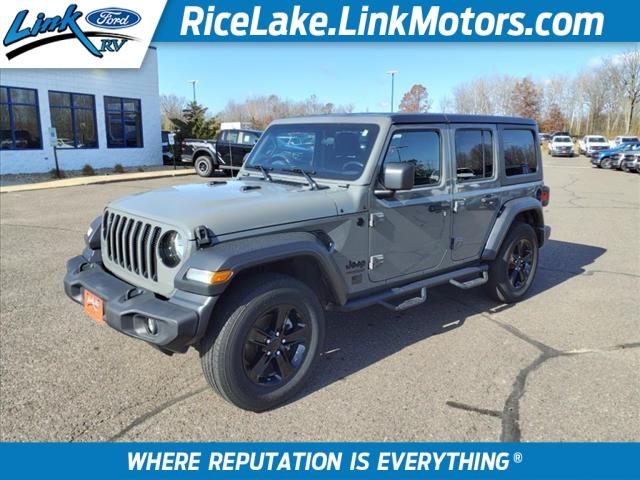 used 2020 Jeep Wrangler Unlimited car, priced at $31,432