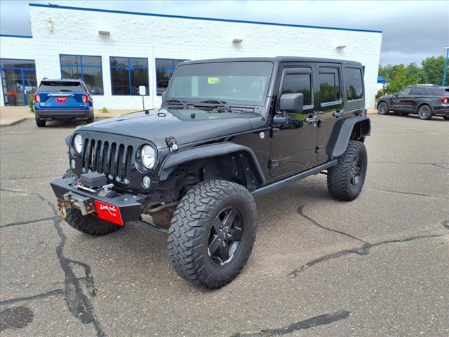 used 2014 Jeep Wrangler Unlimited car, priced at $15,858