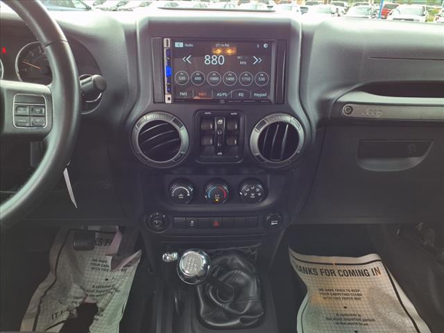 used 2014 Jeep Wrangler Unlimited car, priced at $15,858