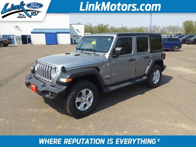 used 2020 Jeep Wrangler Unlimited car, priced at $27,980