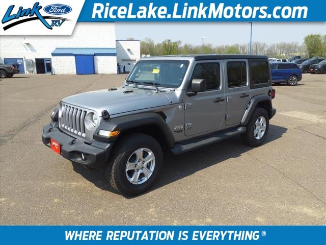 used 2020 Jeep Wrangler Unlimited car, priced at $27,899