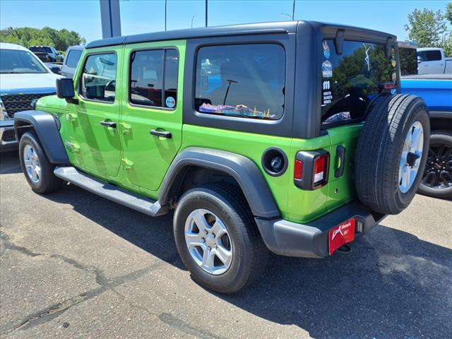 used 2018 Jeep Wrangler Unlimited car, priced at $24,995