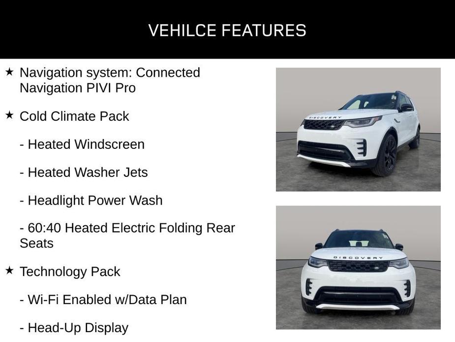 new 2024 Land Rover Discovery car, priced at $66,768
