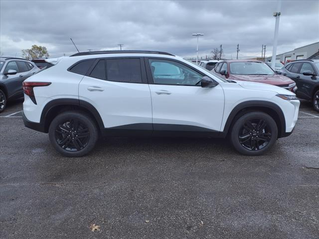 new 2025 Chevrolet Trax car, priced at $26,385