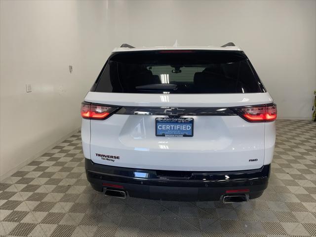 used 2021 Chevrolet Traverse car, priced at $29,477