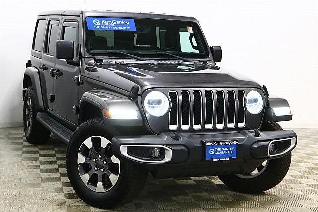 used 2018 Jeep Wrangler Unlimited car, priced at $28,991