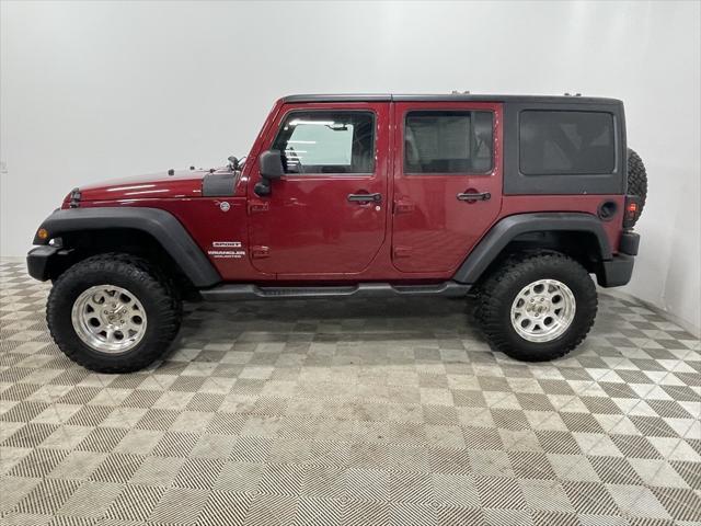 used 2012 Jeep Wrangler Unlimited car, priced at $15,244