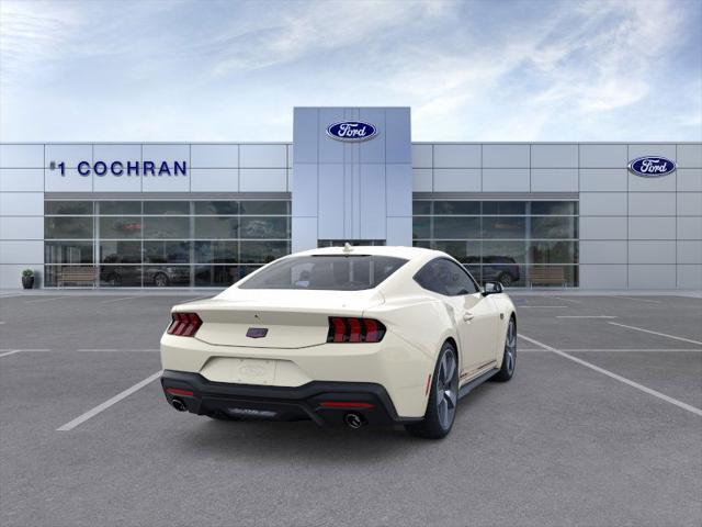 new 2025 Ford Mustang car, priced at $55,466
