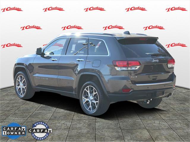 used 2021 Jeep Grand Cherokee car, priced at $25,481