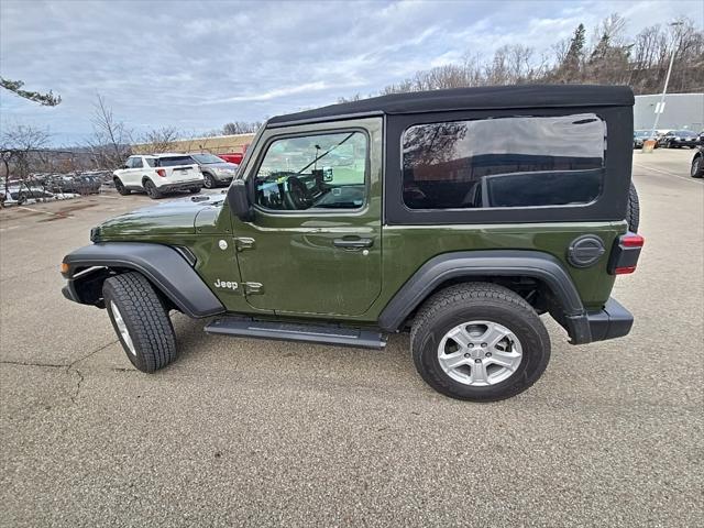 used 2021 Jeep Wrangler car, priced at $26,888