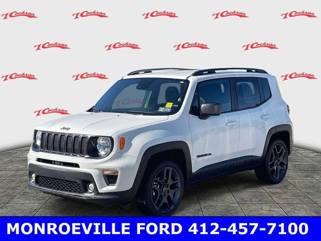 used 2021 Jeep Renegade car, priced at $17,552
