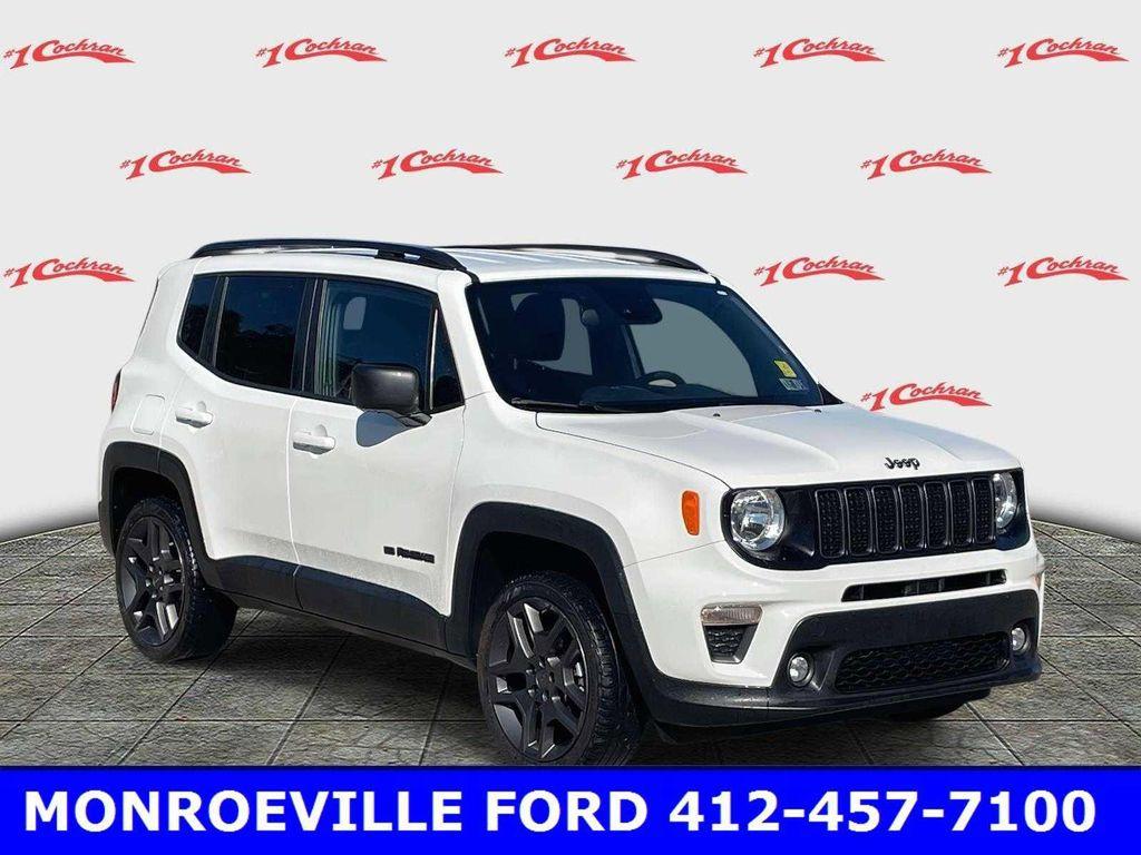 used 2021 Jeep Renegade car, priced at $17,552