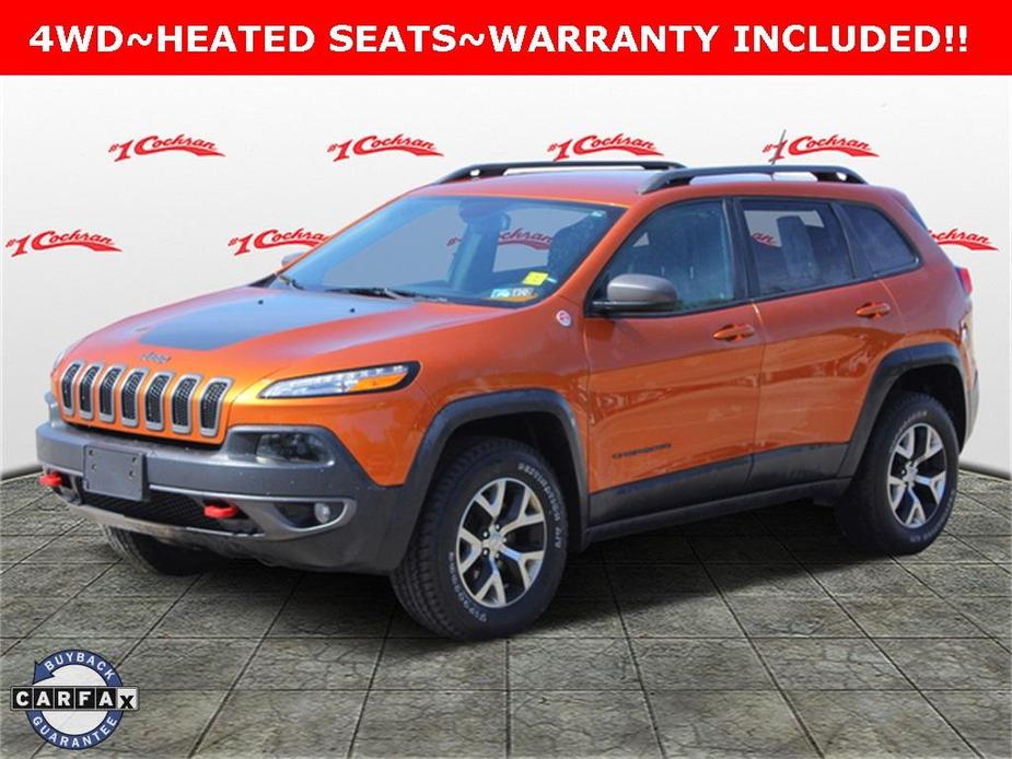 used 2015 Jeep Cherokee car, priced at $15,390