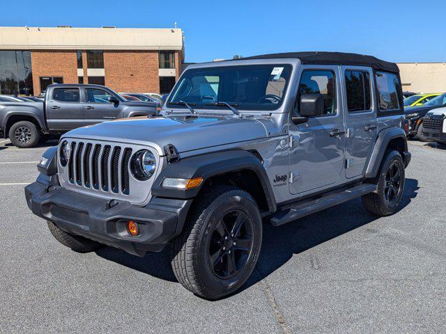 used 2020 Jeep Wrangler Unlimited car, priced at $27,499