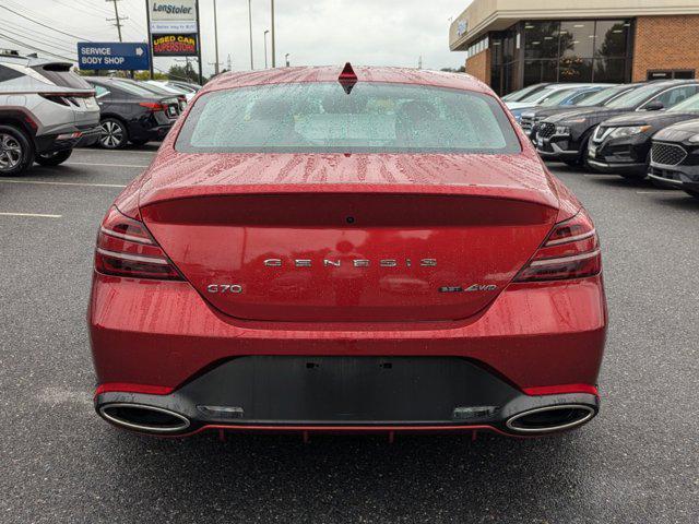 used 2022 Genesis G70 car, priced at $34,599