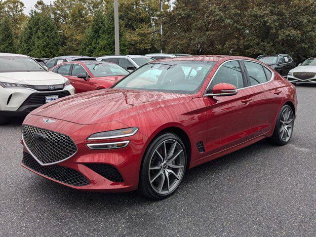 used 2022 Genesis G70 car, priced at $34,599