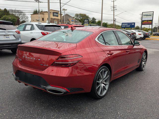 used 2022 Genesis G70 car, priced at $34,599