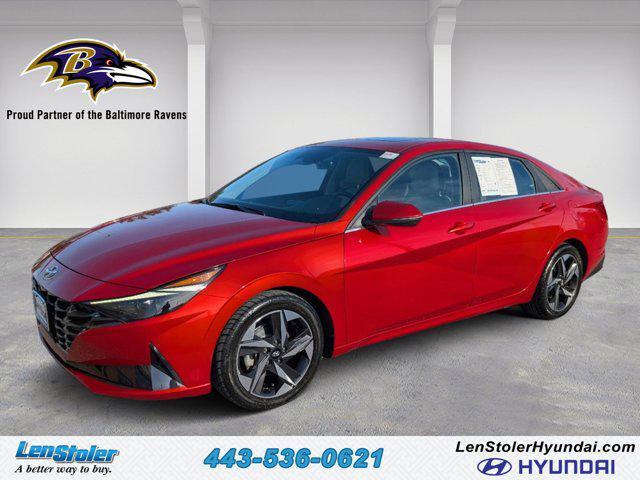 used 2021 Hyundai Elantra car, priced at $18,999