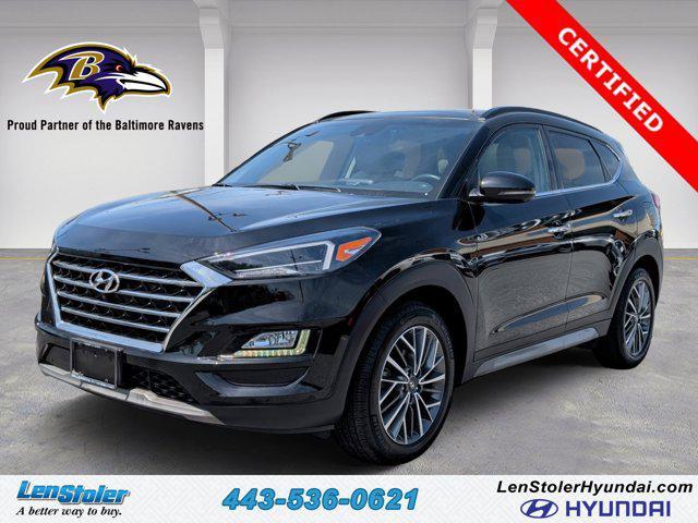used 2021 Hyundai Tucson car, priced at $25,641