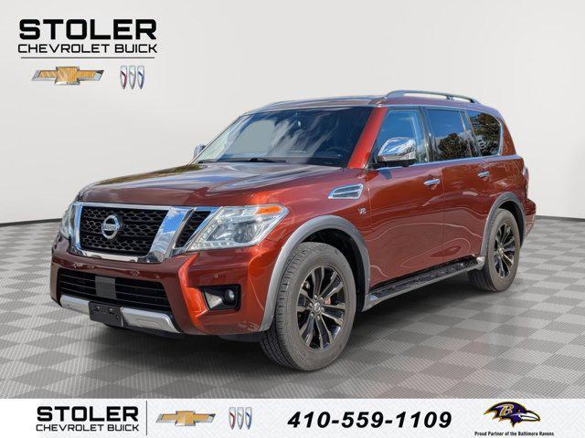 used 2017 Nissan Armada car, priced at $18,700