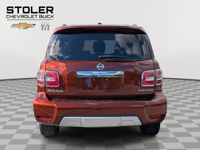 used 2017 Nissan Armada car, priced at $18,700