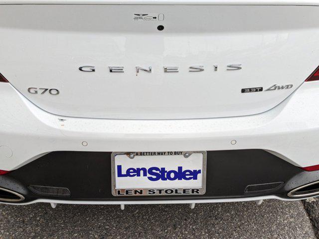 used 2024 Genesis G70 car, priced at $44,500