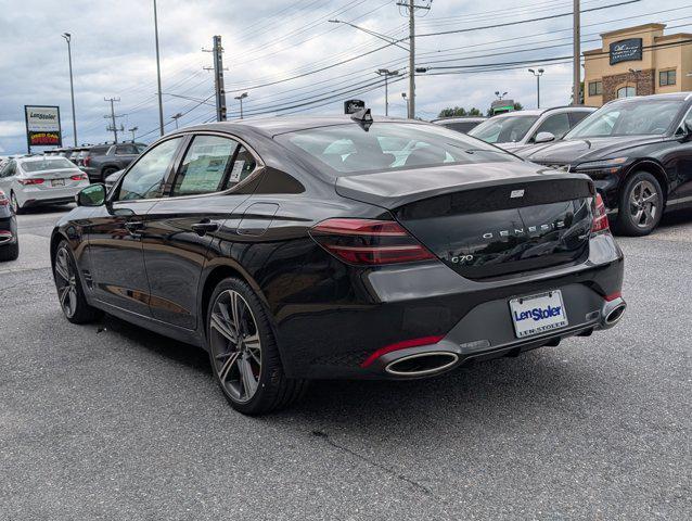 new 2025 Genesis G70 car, priced at $53,035