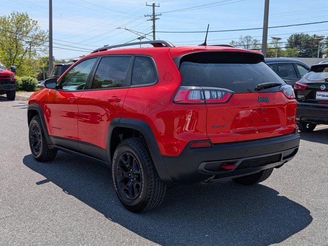 used 2021 Jeep Cherokee car, priced at $25,452