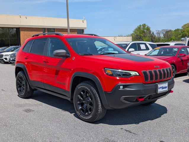 used 2021 Jeep Cherokee car, priced at $25,452