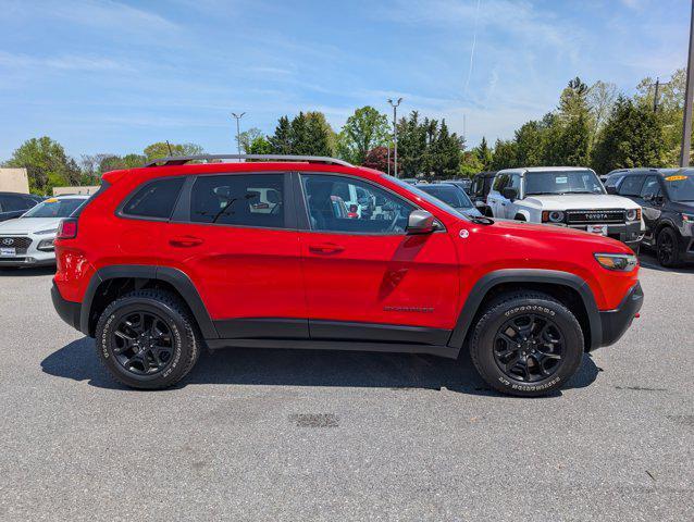 used 2021 Jeep Cherokee car, priced at $25,452