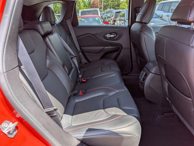 used 2021 Jeep Cherokee car, priced at $25,452