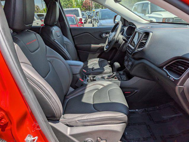 used 2021 Jeep Cherokee car, priced at $25,452