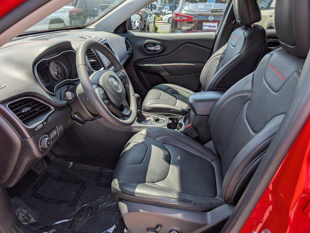 used 2021 Jeep Cherokee car, priced at $25,452