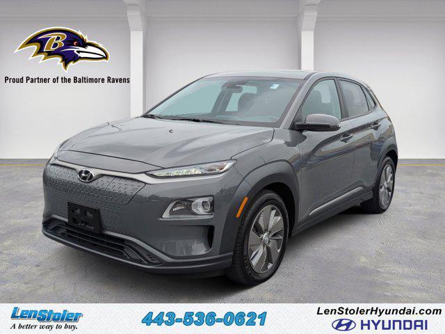 used 2021 Hyundai Kona EV car, priced at $20,789