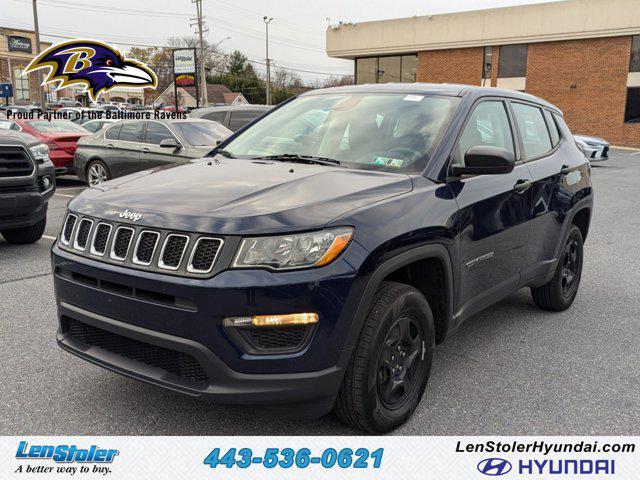 used 2021 Jeep Compass car, priced at $17,698