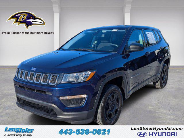 used 2021 Jeep Compass car, priced at $16,994