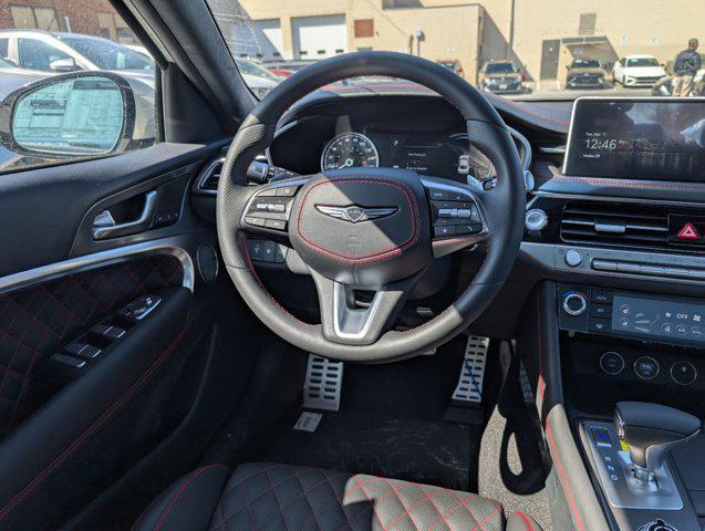 new 2025 Genesis G70 car, priced at $59,190