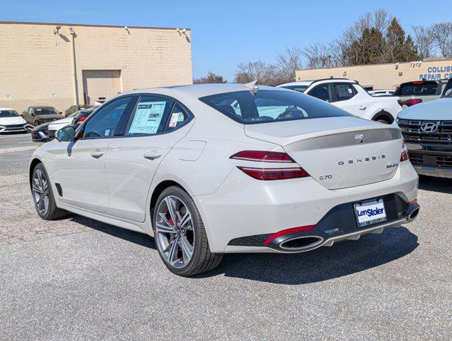 new 2025 Genesis G70 car, priced at $59,190