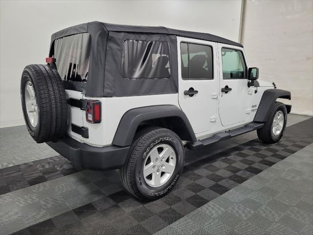 used 2017 Jeep Wrangler Unlimited car, priced at $23,295