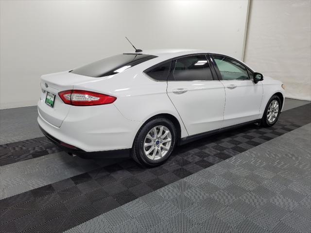 used 2016 Ford Fusion car, priced at $16,495