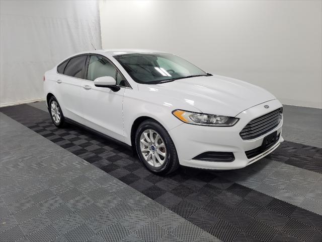 used 2016 Ford Fusion car, priced at $16,495